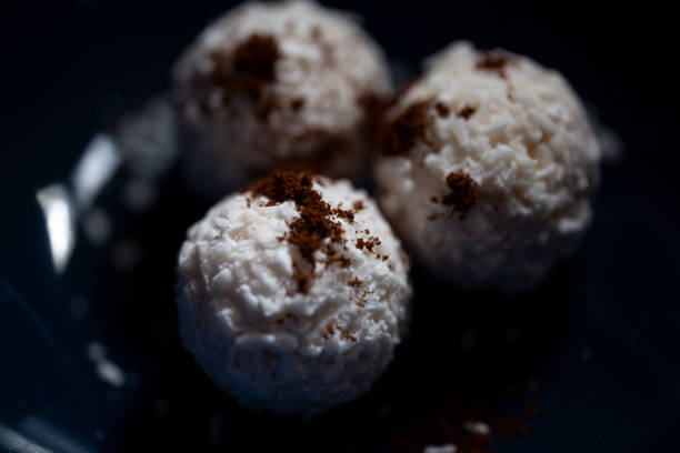 istock Coconut foods in the plate. 1364757215