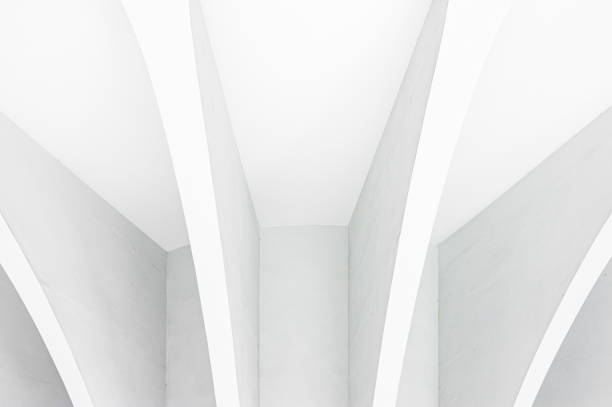 istock Detail of an abstract geometric architectural feature 1364778109