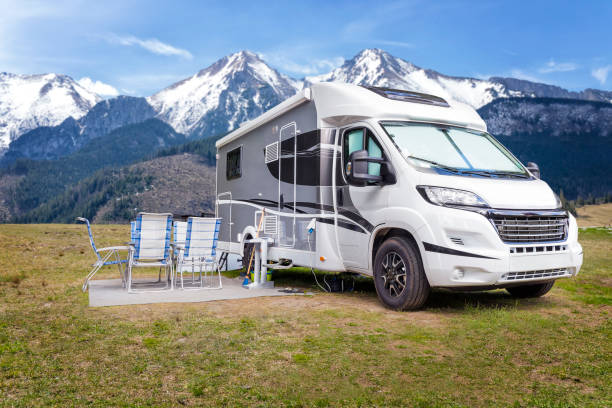 istock Vacations in Poland - springtime with motorhome in the Tatra Mountains 1364778527