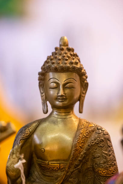 istock Lord buddha brass idol 1364787333