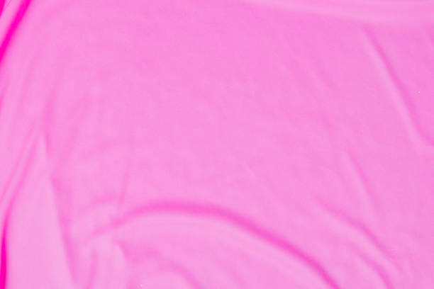 istock Closeup rippled soft pink fabric texture background 1364787569