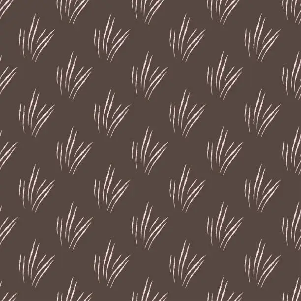 Vector illustration of Scratches of seamless pattern. Hand drawn horror background.