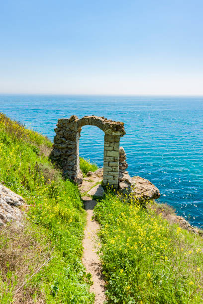 Cape Kaliakra on the Silver Coast on the Black Sea