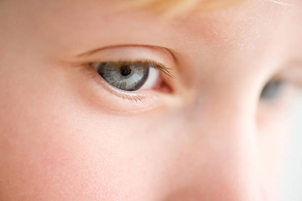 istock Little Girl Blue Eyes 136479204