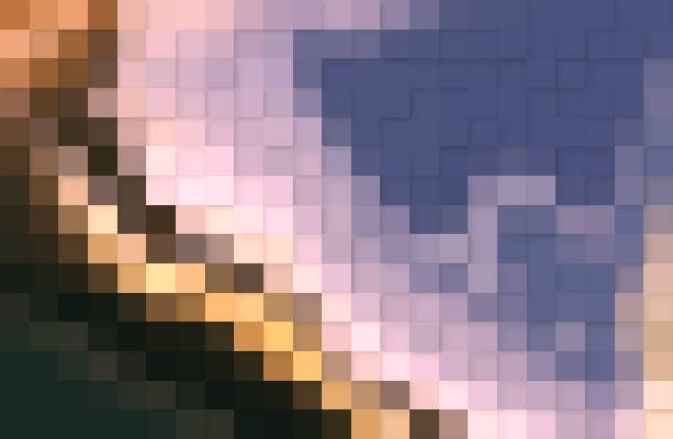 istock Colorful tiles mosaic pattern mosaic square. pattern closeup 1364798831
