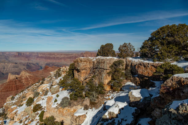 scenic view to the Grand Canyon, USA