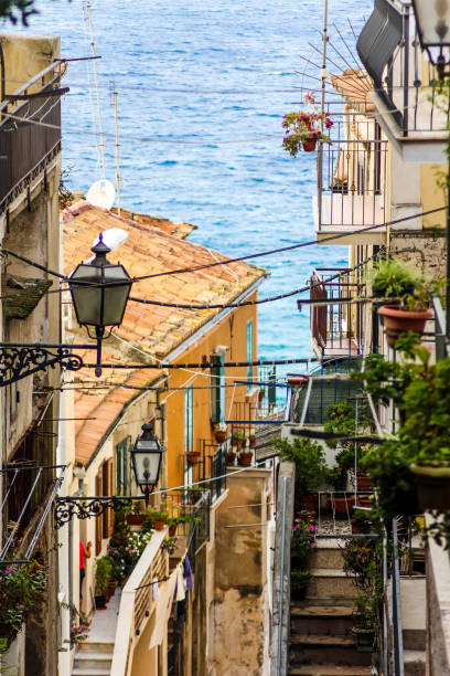 istock ocean view in an old town in calabria 1364801140