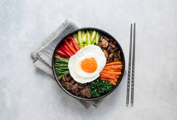 istock Bibimbap , traditional korean dish 1364814104