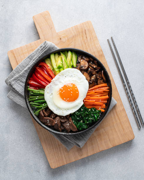istock Bibimbap , traditional korean dish 1364814147