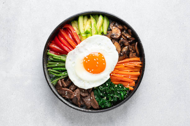istock Bibimbap , traditional korean dish 1364814175