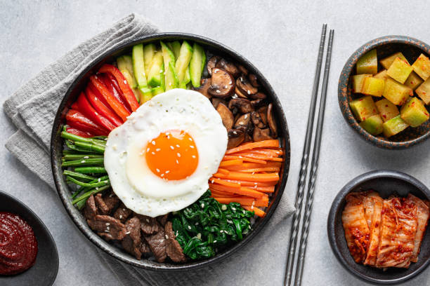 istock Bibimbap , traditional korean dish 1364814177
