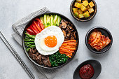 Bibimbap , traditional korean dish