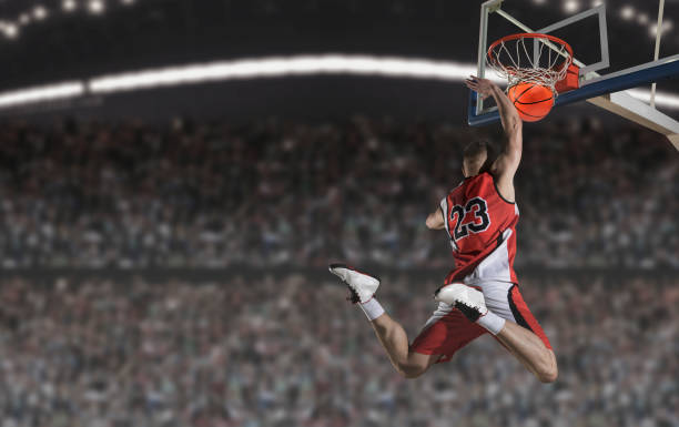 istock Basketball player players in action. Matte image 1364814816