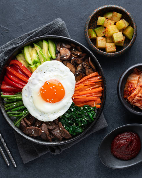 istock Bibimbap , traditional korean dish 1364814842