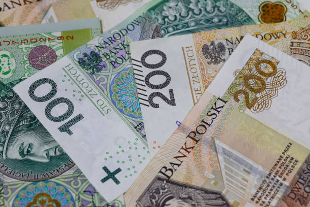 istock Banknotes PLN , Polish zloty 1364818652