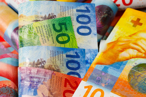 istock Swiss paper money , CHF 1364818711