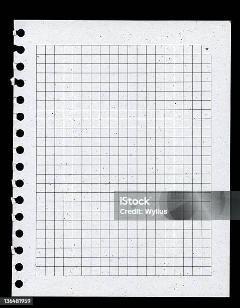 Pagina Di Blocco Note - Fotografie stock e altre immagini di Bianco - Bianco, Blocco per appunti, Carta