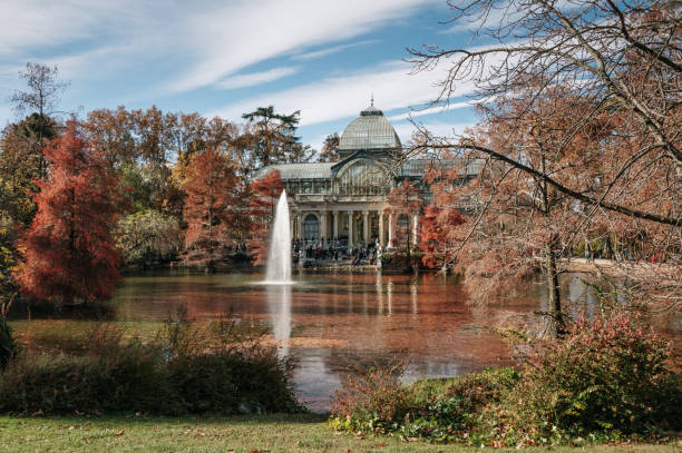 istock Palacio de Cristal in Madrid, Spain 1364819751