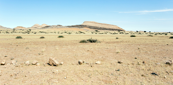 A view of beautiful landscape in Namibia