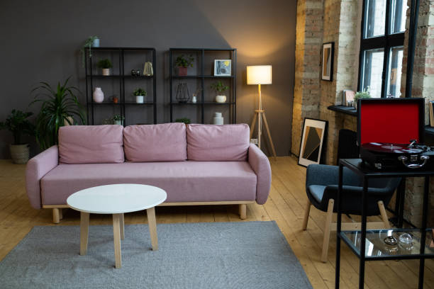 istock Modern living room in the apartment 1364824087