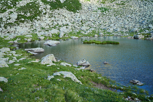 Lakes of the Aie. Lagorai Mountain Range. Trentino-Alto Adige. Italy.