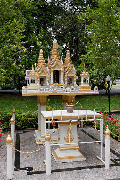 istock Thai spirit house 136484003
