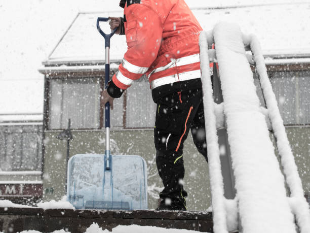 istock snow removal with snow shovel 1364844898