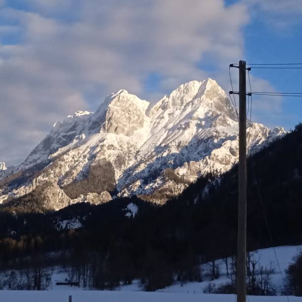 istock mountains in a winter landscape 1364845389