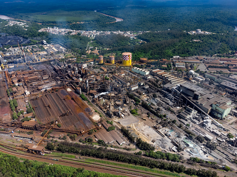 Steel metallurgy inside the city