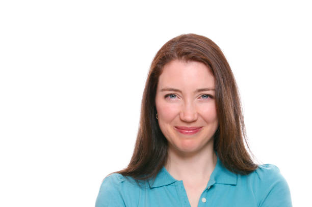 istock Attractive young woman smiling at camera. 1364862000