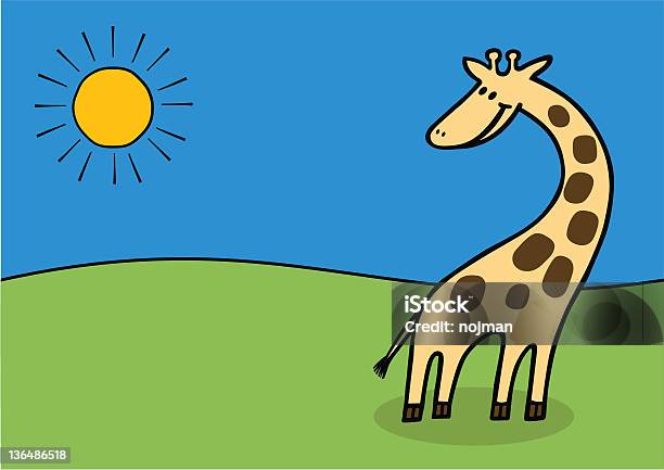 Vector Girafe Vecteurs libres de droits et plus d'images vectorielles de Afrique - Afrique, Animaux de safari, Cartoon