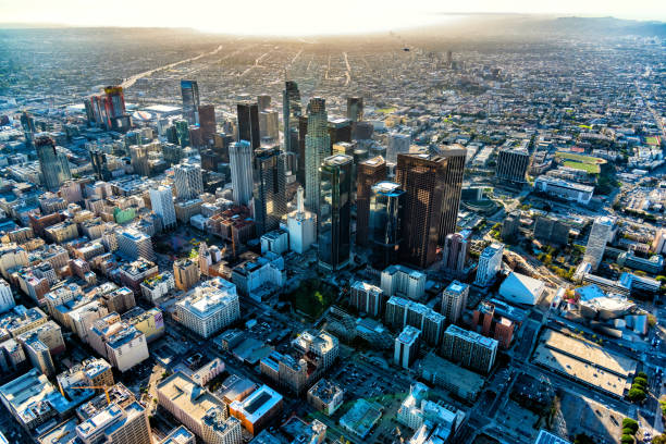 istock Los Angeles Cityscape Aerial 1364879446