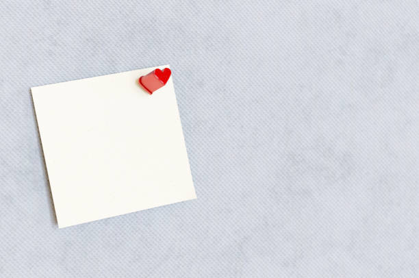 istock 3d illustration. Blank note paper  pinned cork board. spce for text 1364883685