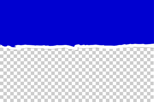 Paper Half Background Vector Torn Paper Half Page At Transparent Effect Background Stock ...
