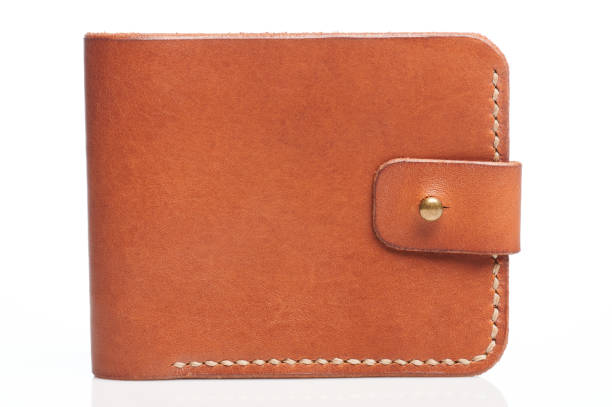 istock Brown color leather wallet 1364908993