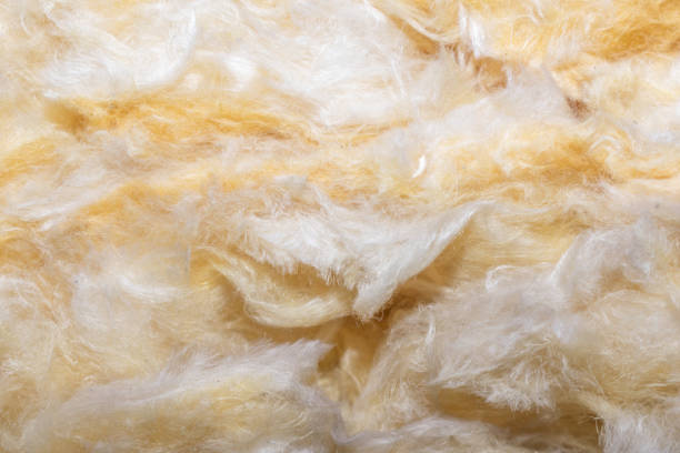 istock yellow mineral wool with a visible texture 1364911616