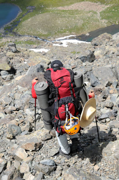 A large group of mountaineers reached Rize - Verçenik plateau by walking four days from Erzurum - Ovit plateau in Kaçkar Mountains National Park.