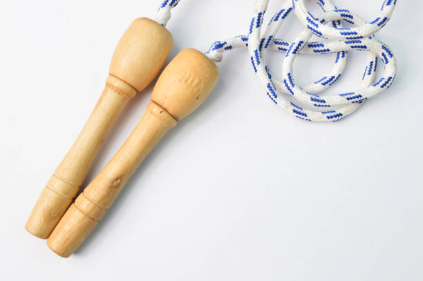 istock Jump rope isolated on a white background 1364915431