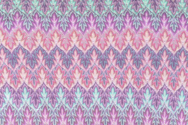 colored lace fabric. Ornamental multicolored vintage background. floral pattern
