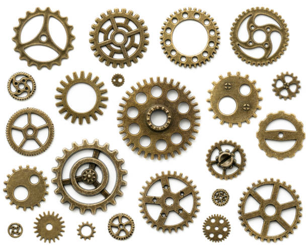 istock Set of Old Gears 1364917774