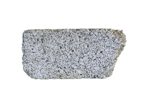 istock Concrete block isolated on a white background 1364922081