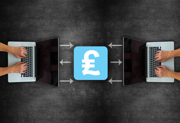 istock Online Banking - Business Chalkboard Background 1364928755