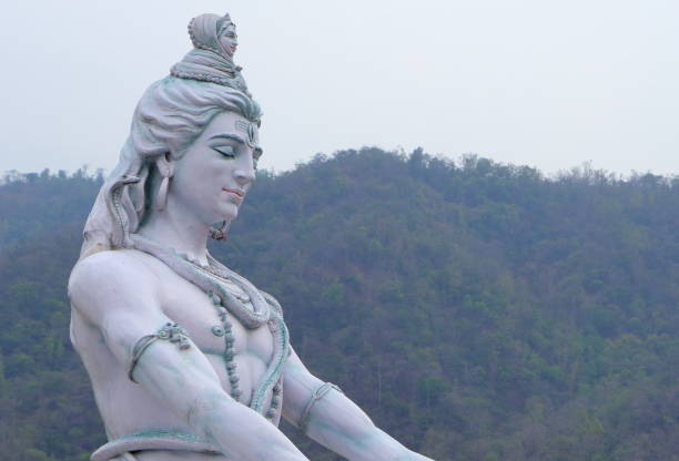 istock Statue of lord Shiva from every angle. 1364931183