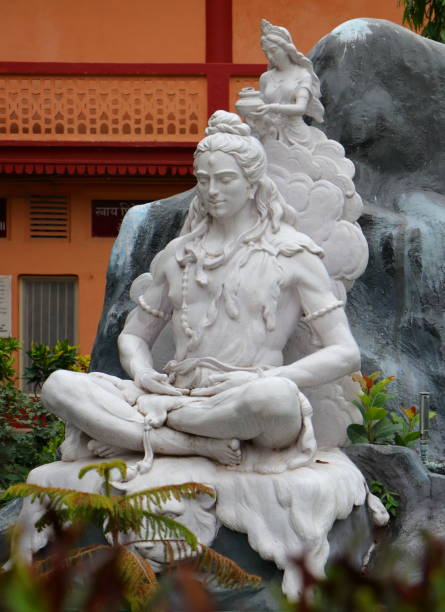 istock Statue of lord Shiva from every angle. 1364932566