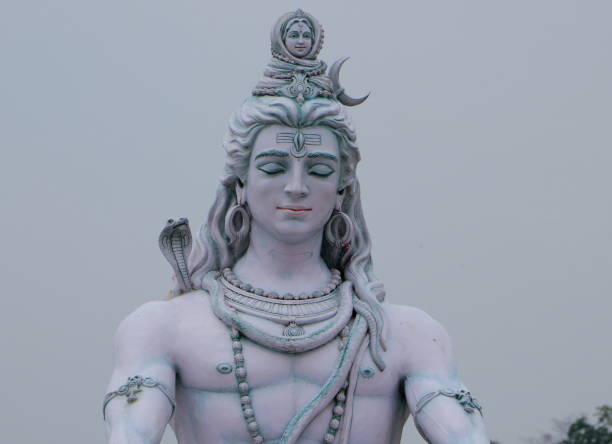 istock Statue of lord Shiva from every angle. 1364932615