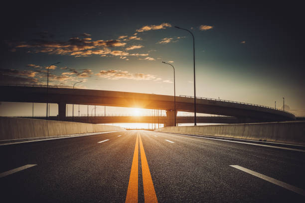 istock An overpass on the highway to the city 1364937909