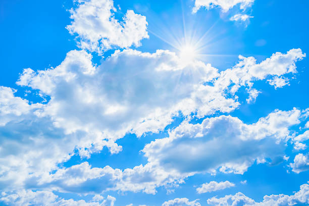 istock Beautiful blue sky and clouds natural background. High quality photo 1364946049