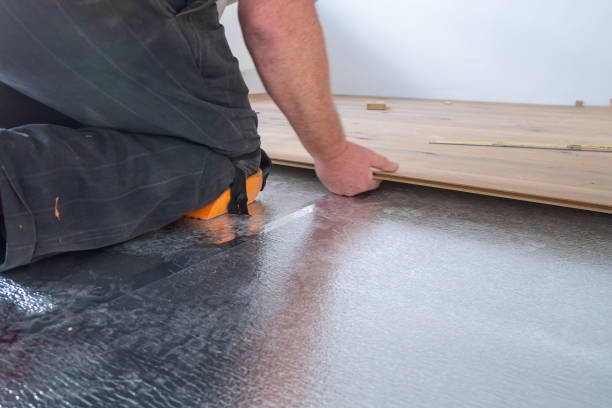 istock Home Renovation Project, Laying Wood Floor 1364950435