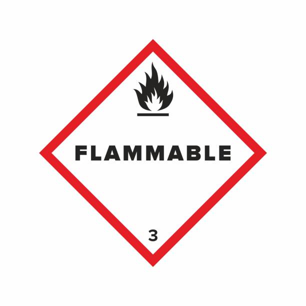Flammable Sign Red Color 390+ Flammable Solid Stock Illustrations, Royalty-Free Vector Graphics ...