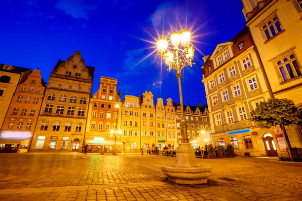 istock Location place Wroclaw Market Square. 1364956796